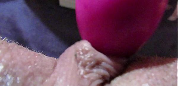  Extreme close up Big clit pussy squirting orgasm clitoris torturing masturbation